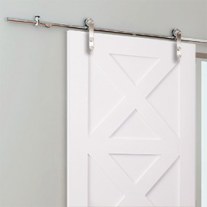 Bathroom Barn Door Loft 2 Hardware Kit